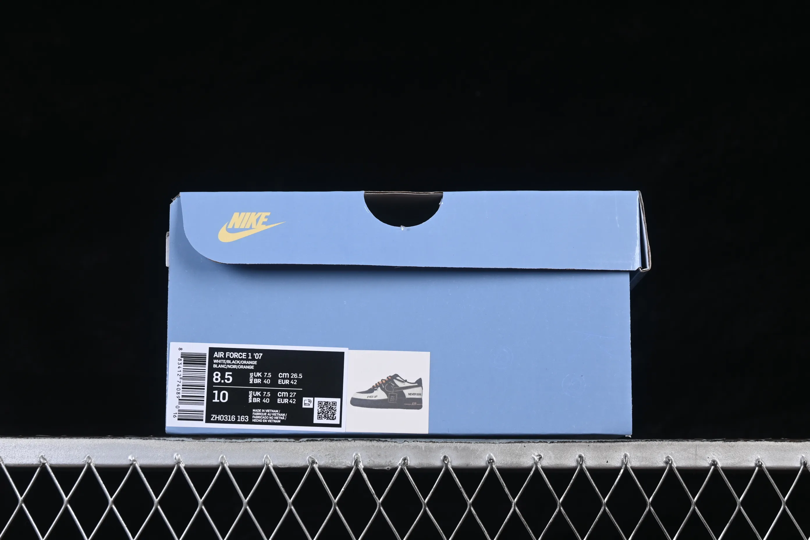 All categories Nk Air Force 1 Air Force series Nk Air Force 1 Low Air Force low-top Nike Air Force 1'07 Low Two-dimensional theme Never stop Emotional sketch Air Force 1 low-top casual sneakers ZH0316-163